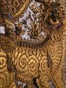 Temple animal in gold.